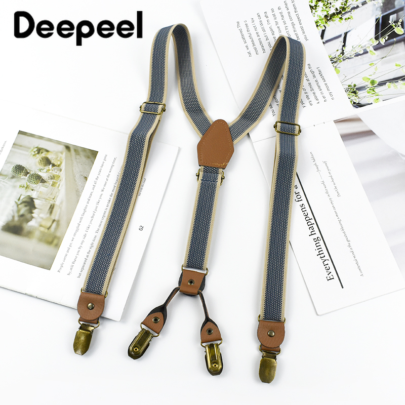 Suspenders Clip Men - 1Pc Deepeel 2/2.5*120cm Retro Mens Suspenders