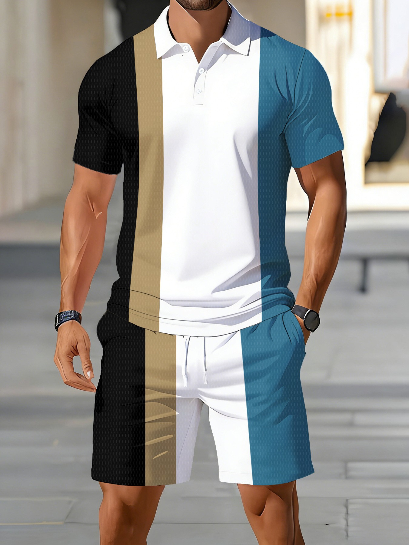 Men'S Fashion Polo - 2026 Summer New Men's Polo Shirt
