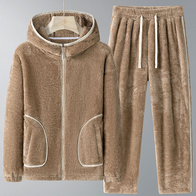Mens Fashion Casual 2026 - 2026 Winter New Men's Hoodie Set