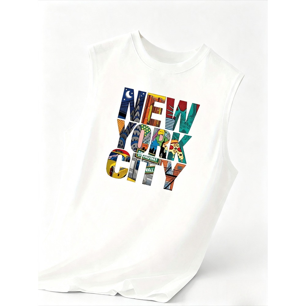 York Men'S Fashion - New York City Graffiti Print Men