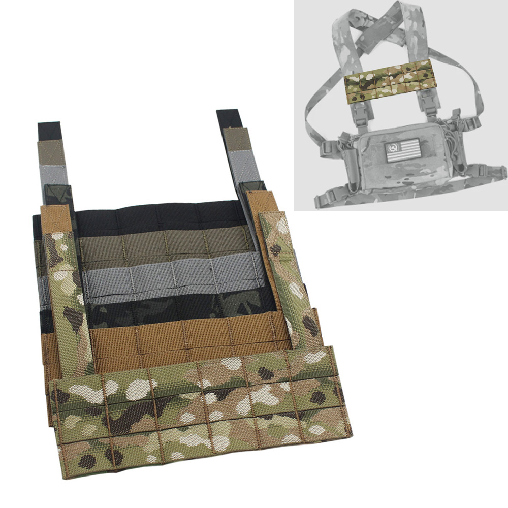 Tactical Vest Men - Tactical Chest Rig MOLLE Expansion Plate
