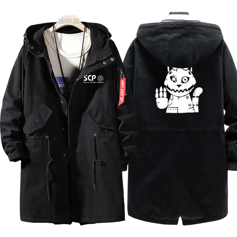 Trench Coat Men - DY20New Special Containment Procedures Foundation Hoodie