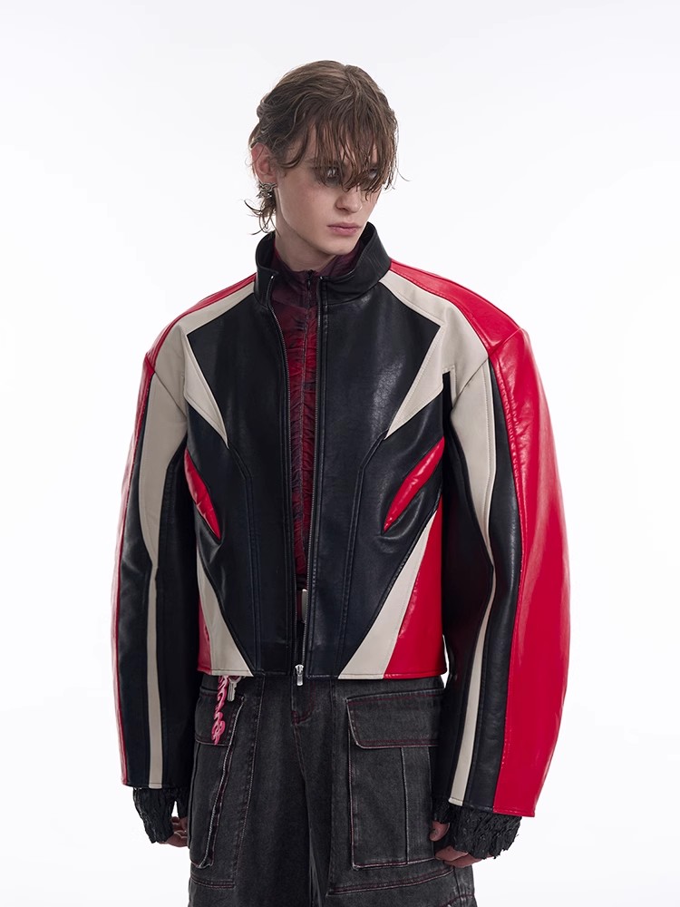 Men'S Fashion Light Jacket - Mauroicardi Spring Autumn Cool Short Color