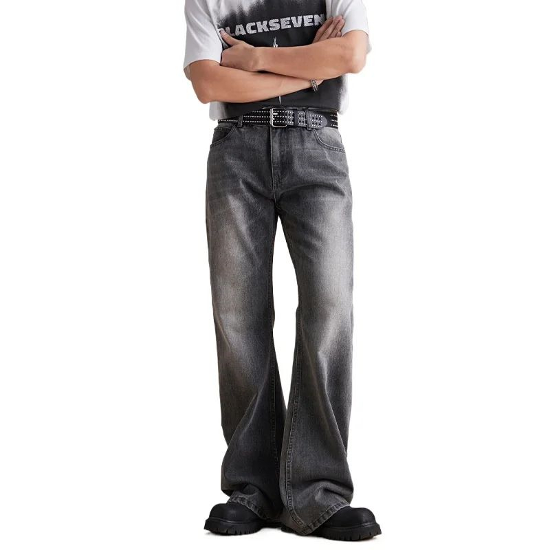 Men Korean Streetwear Vintage  - Men'S Fashion Jeans And Boots 评论和价格