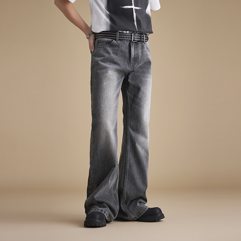 Men Korean Streetwear Vintage  - Men'S Fashion Jeans And Boots 评论和价格