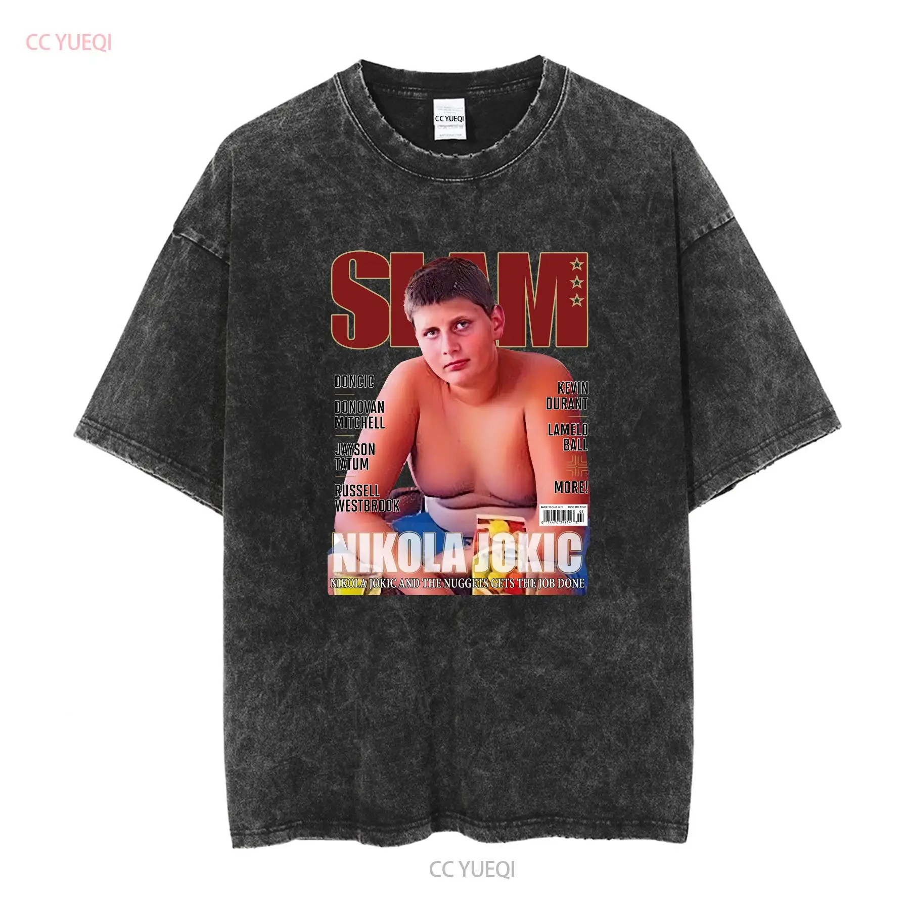 Vintage 90s Style Nikola Jokic - Men'S Fashion Magazine 评论和价格