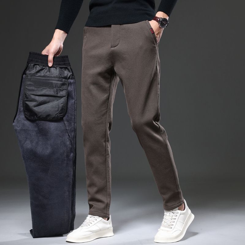 2026 Warm Fleece Pants Winter  - Men'S Fashion Jeans And Boots 评论和价格