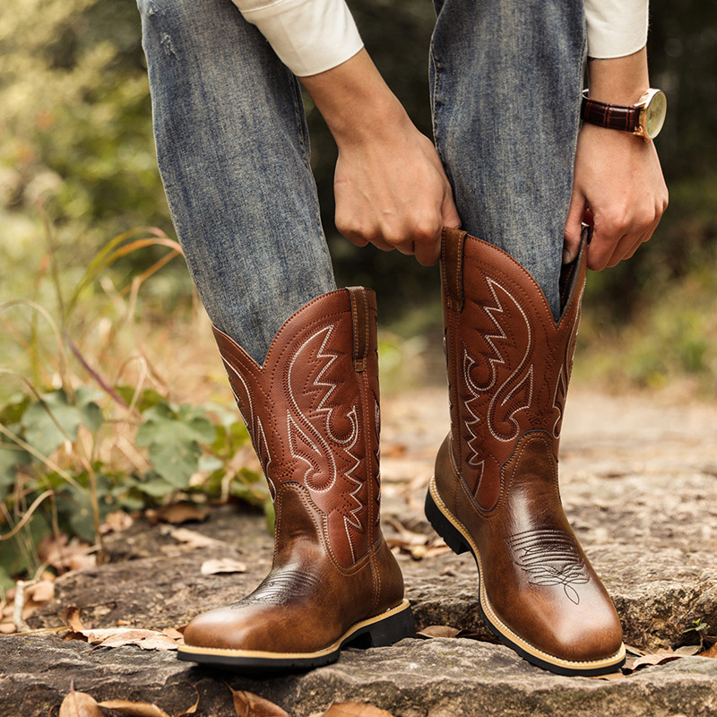 Fashion Men Women Mid-calf Boo - Mens Fashion Zapatos 评论和价格
