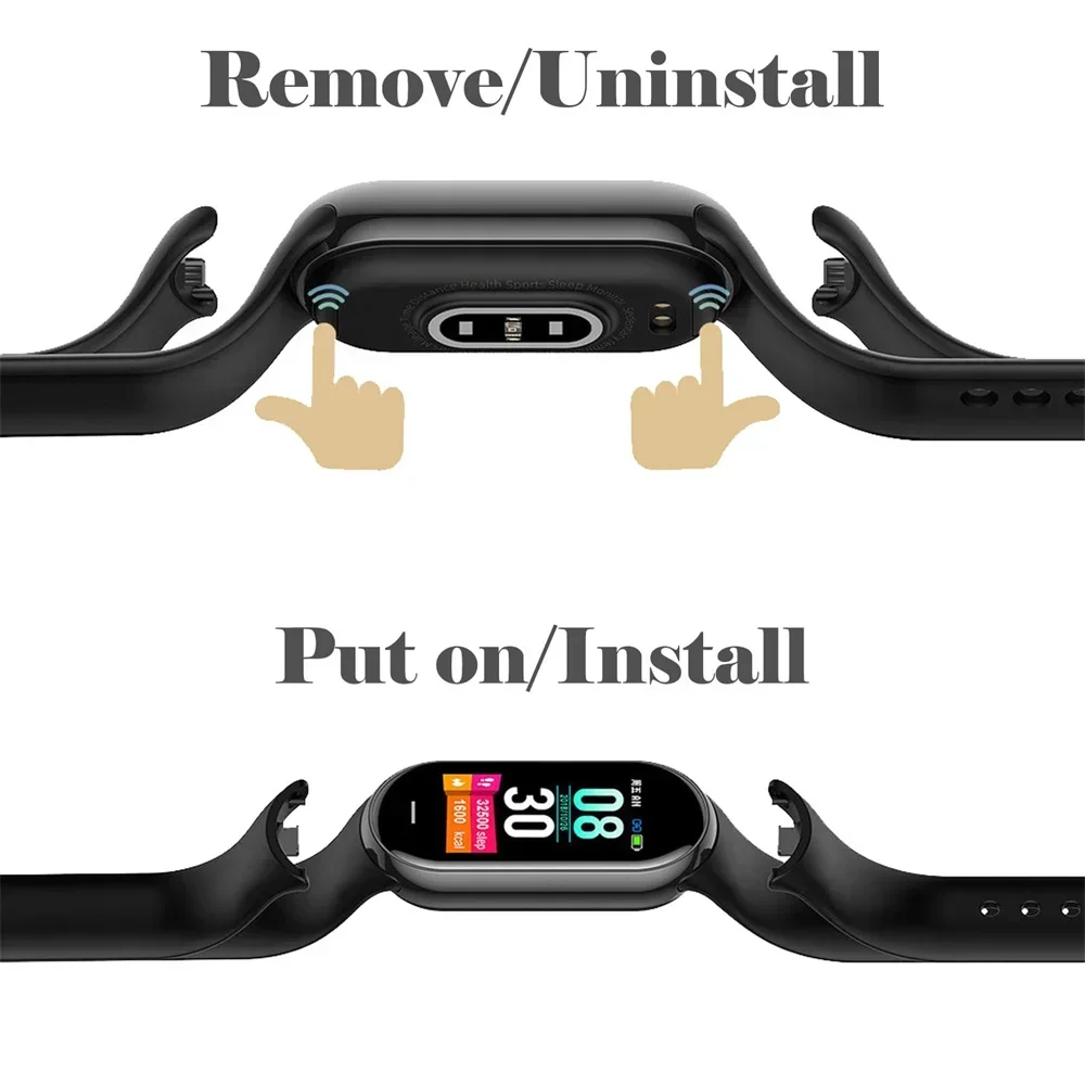 Silicone Strap For Xiaomi Mi b - Men'S Fashion Website 评论和价格