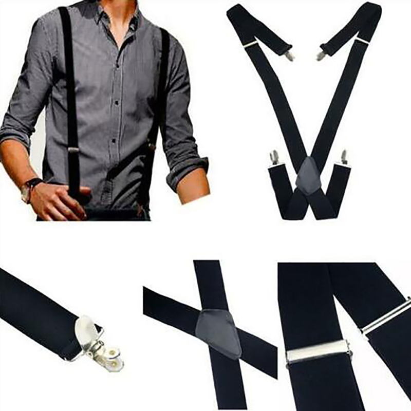 35mm Wide Men Suspenders High  - Suspenders Clip Men 评论和价格