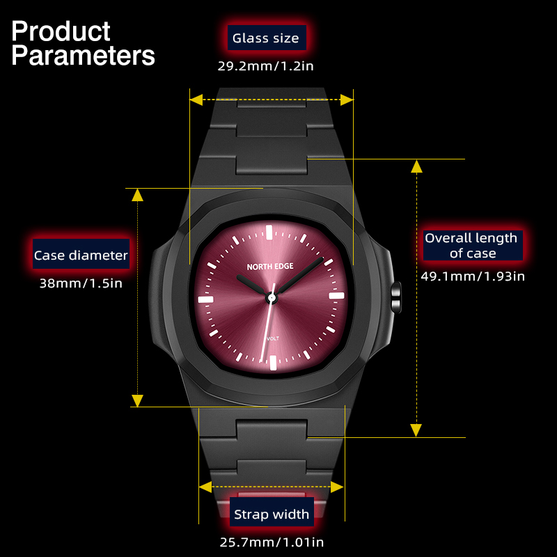 NORTH EDGE Watch for Man New V - Men'S Fashion Box 评论和价格