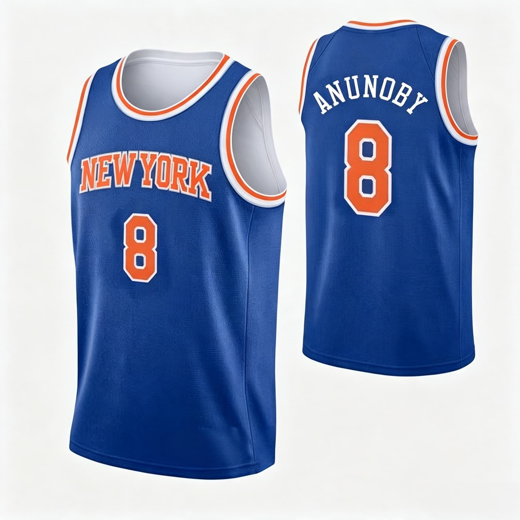 Men Anunoby #8 New York Basket - York Men'S Fashion 评论和价格