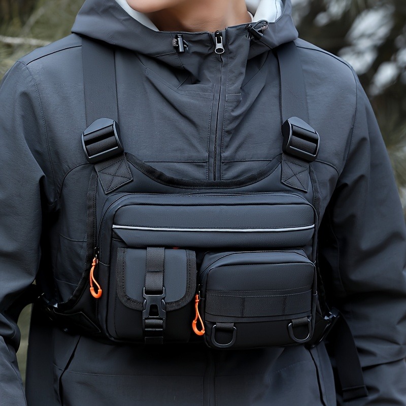 Men's Tactical Chest Bag, Runn - Tactical Vest Men 评论和价格