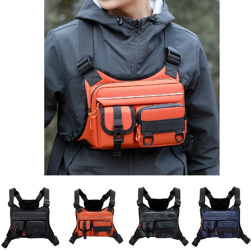 Men's Tactical Chest Bag, Runn - Tactical Vest Men 评论和价格