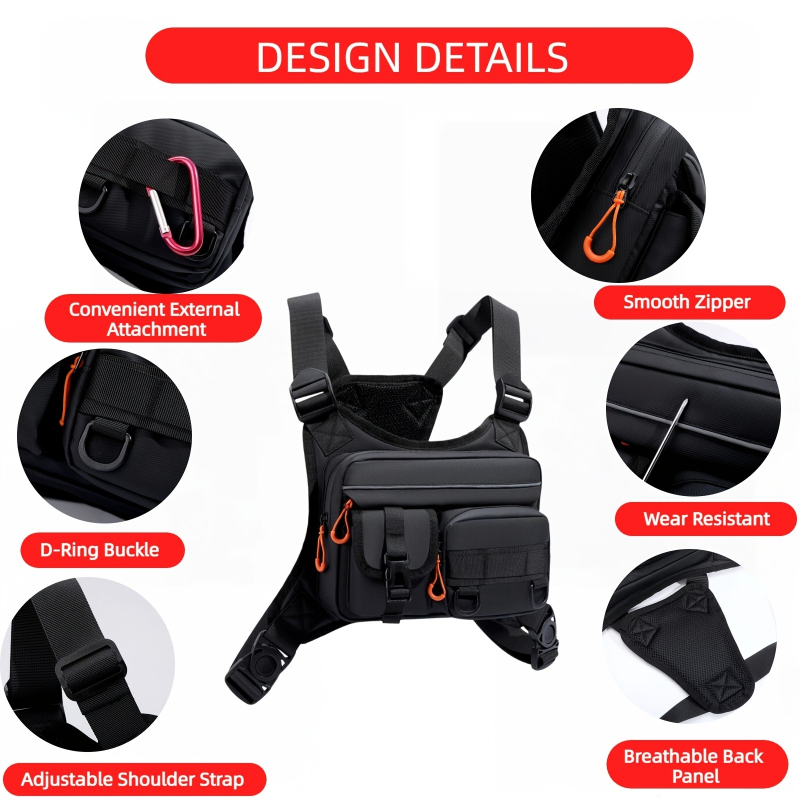 Men's Tactical Chest Bag, Runn - Tactical Vest Men 评论和价格