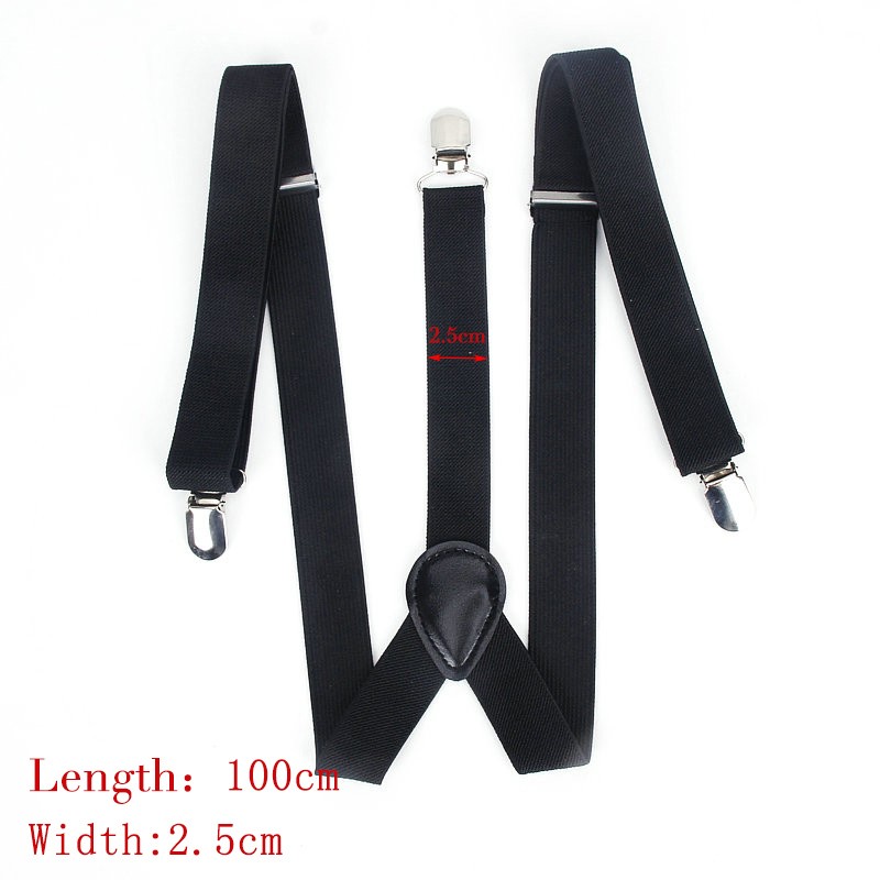 Hot Sale Elastic Leather Suspe - Suspenders Clip Men 评论和价格