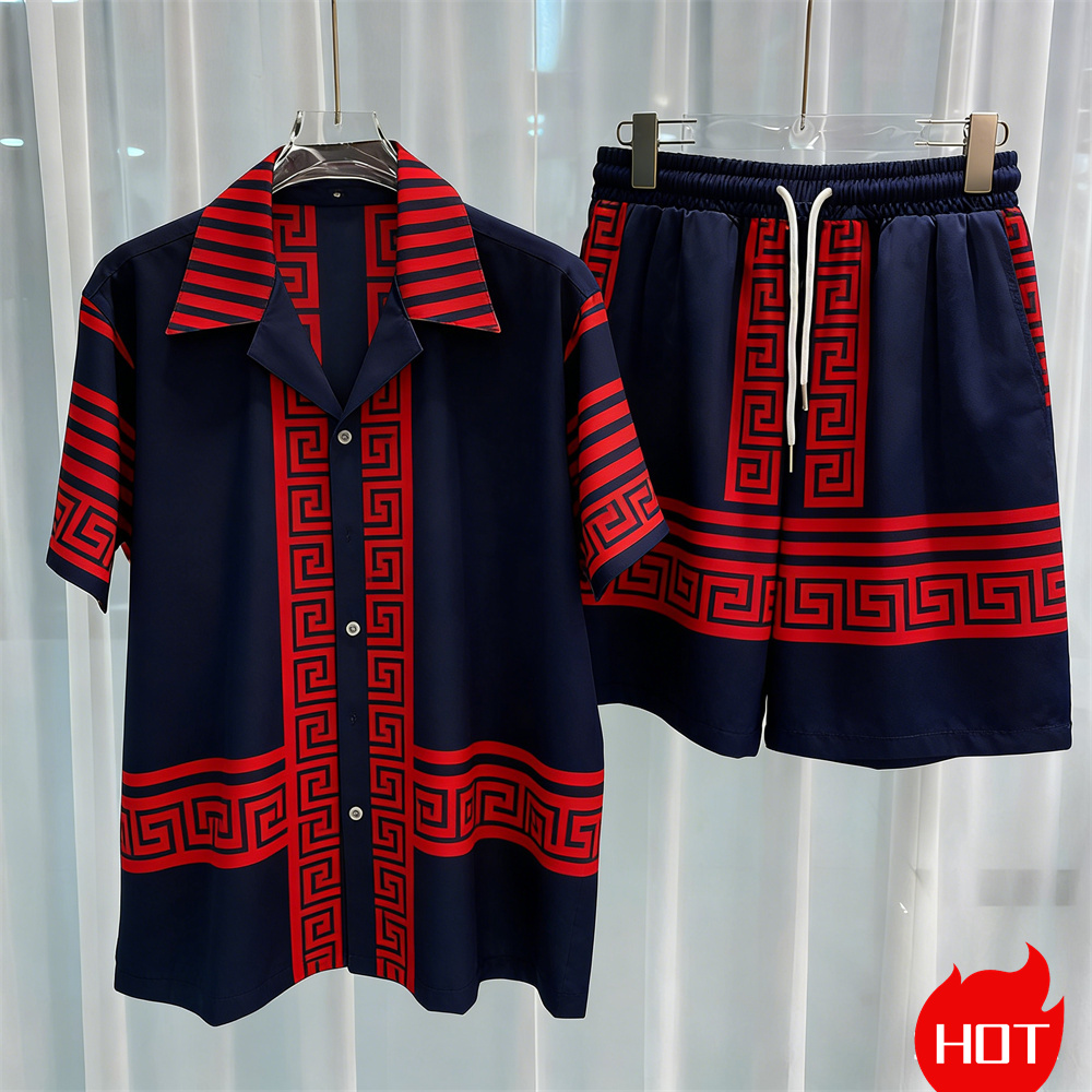 Digital printed men's set fash - Men'S Fashion Course 评论和价格