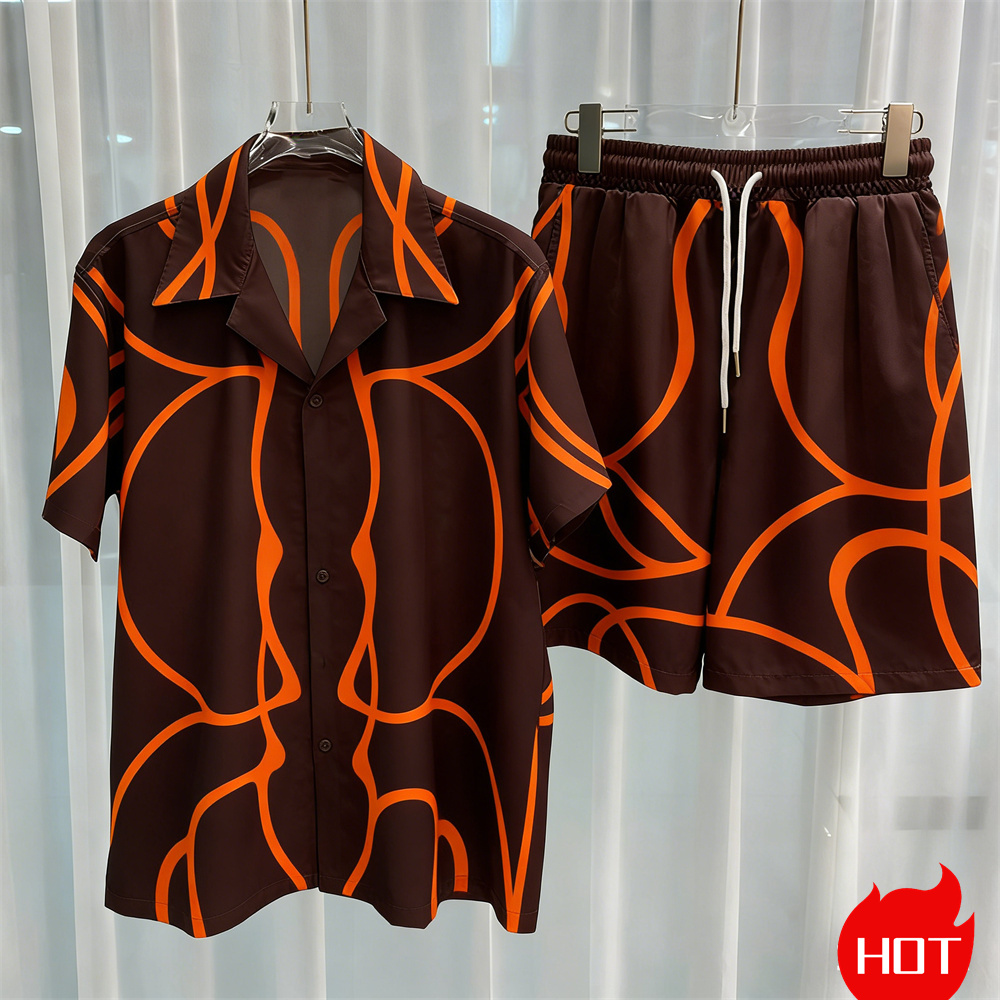 Digital printed men's set fash - Men'S Fashion Course 评论和价格