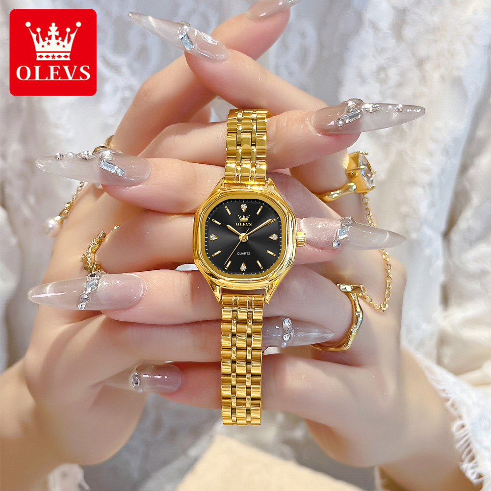 OLEVS 5888 Ladies Watches Gold - Men'S Fashion Box 评论和价格