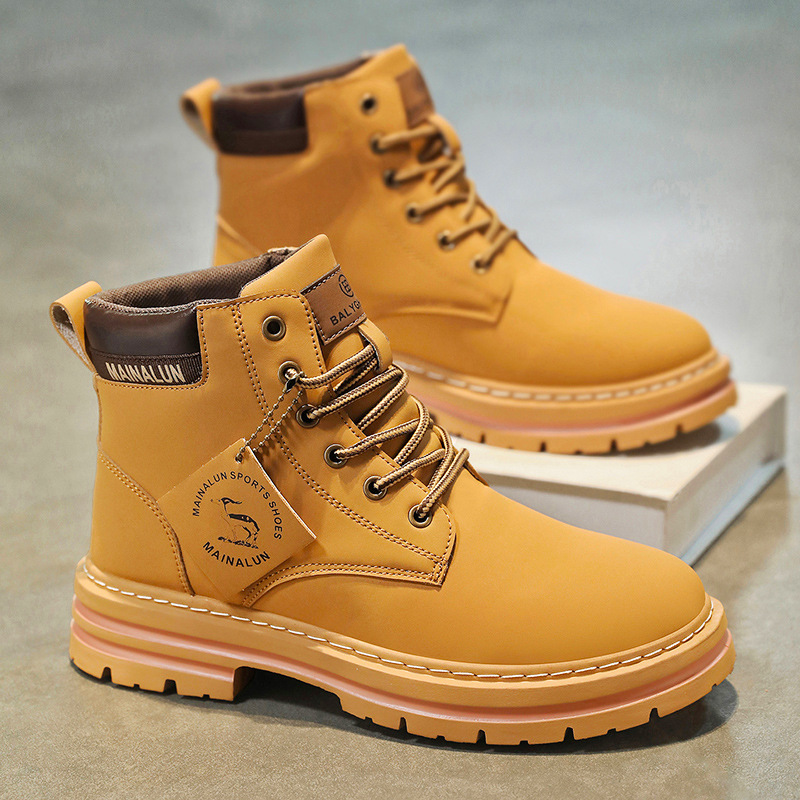 Classic Men High Top Boots Hig - Men'S Fashion Footwear 评论和价格