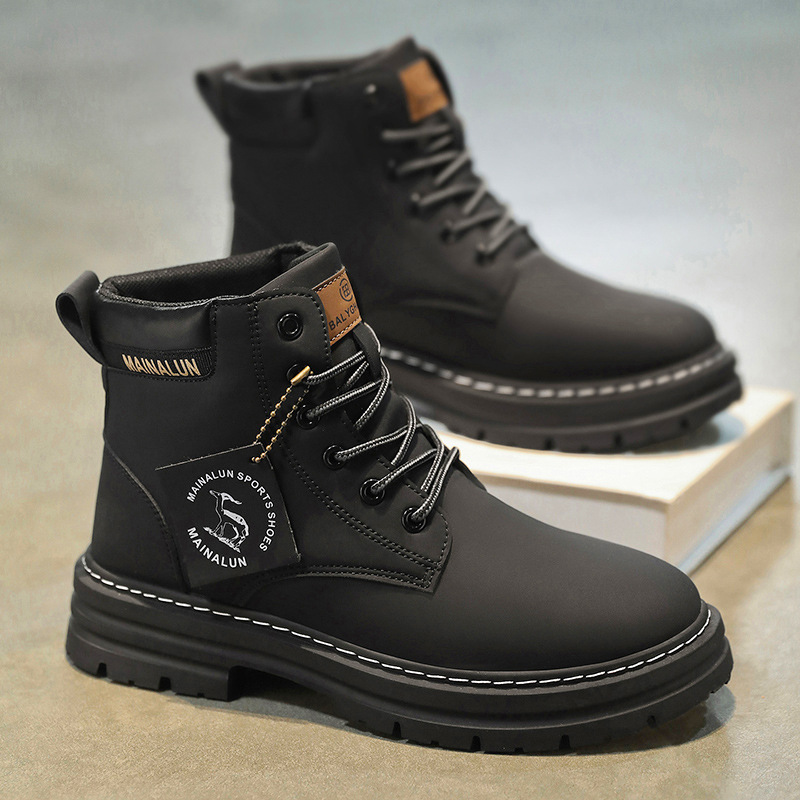Classic Men High Top Boots Hig - Men'S Fashion Footwear 评论和价格