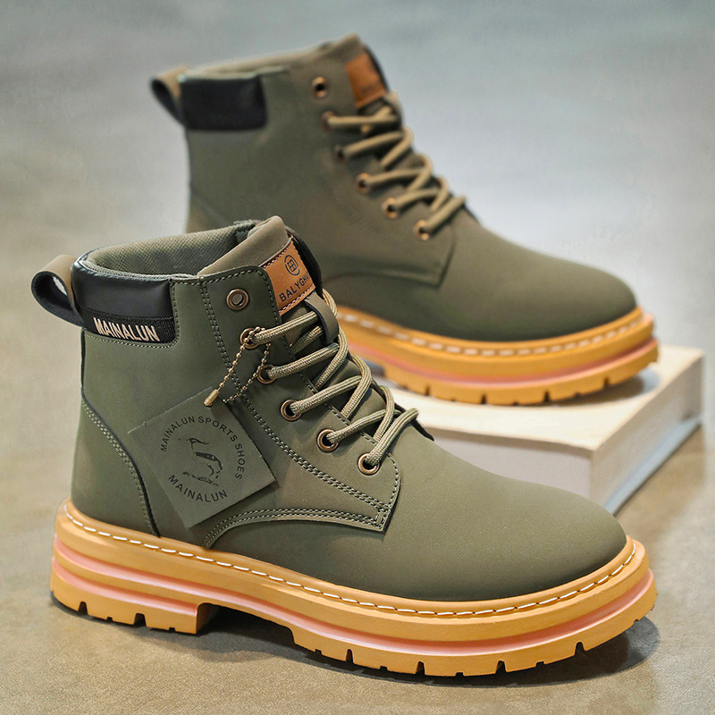 Classic Men High Top Boots Hig - Men'S Fashion Footwear 评论和价格