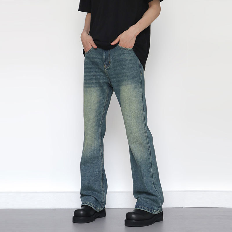 Vintage Fashion American Style - Men'S Fashion Jeans And Boots 评论和价格