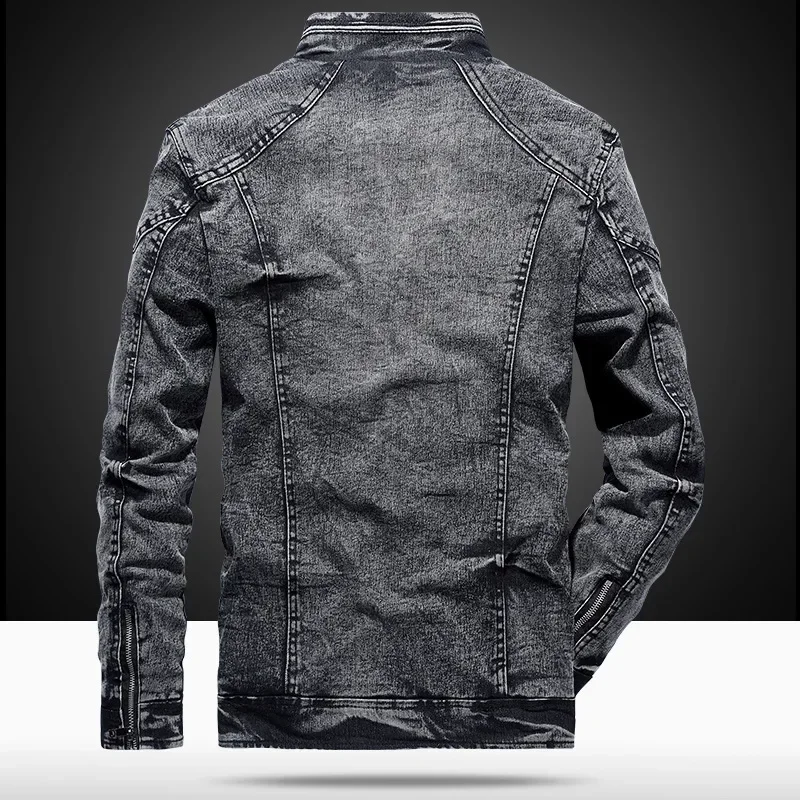 Men's Denim Jacket Korean Fash - Men'S Fashion Light Jacket 评论和价格