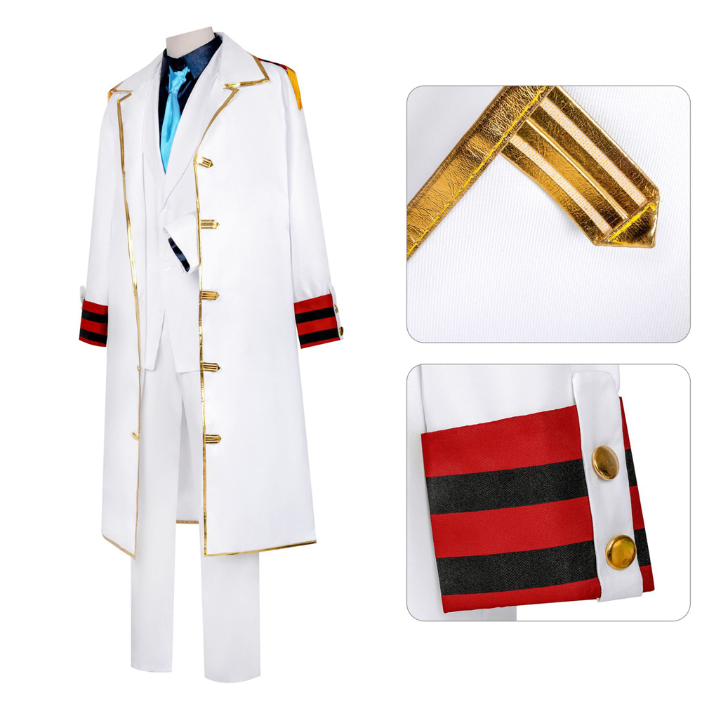 Anime Vice Admiral Monkey·D·Ga - Trench Coat Men 评论和价格