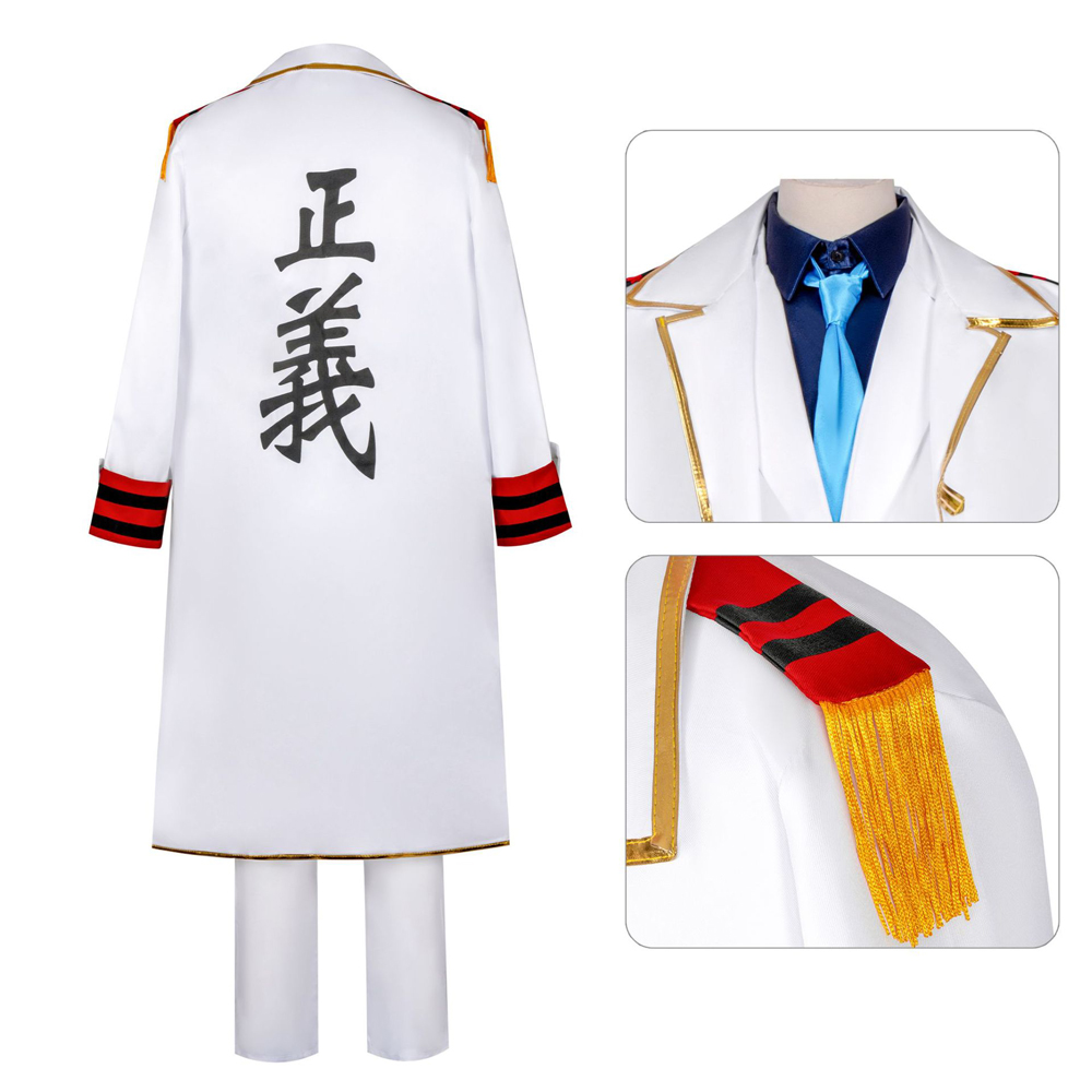 Anime Vice Admiral Monkey·D·Ga - Trench Coat Men 评论和价格