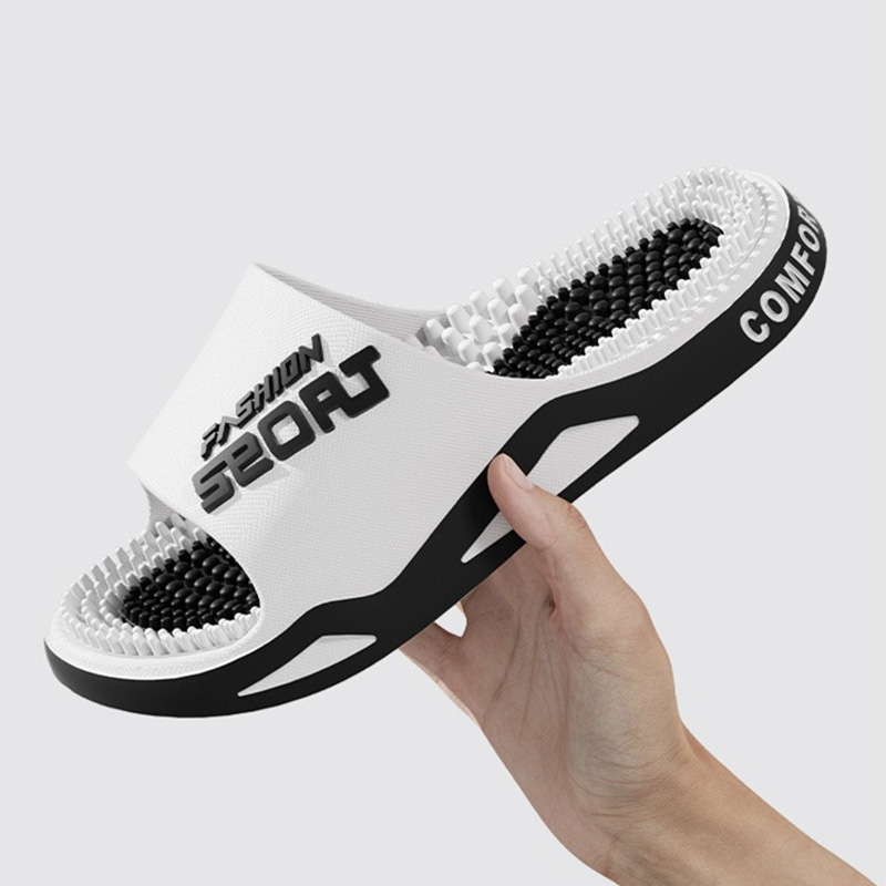 New Men Slippers Massage Slipp - Men'S Fashion Footwear 评论和价格