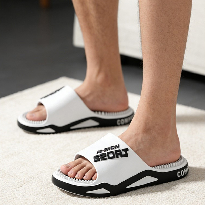 New Men Slippers Massage Slipp - Men'S Fashion Footwear 评论和价格