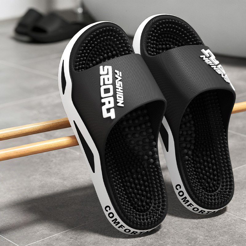 New Men Slippers Massage Slipp - Men'S Fashion Footwear 评论和价格