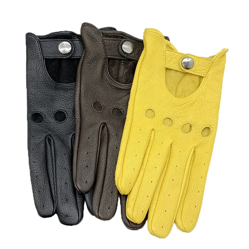Comfortable Wearing Genuine Le - Driving Gloves Leather 评论和价格