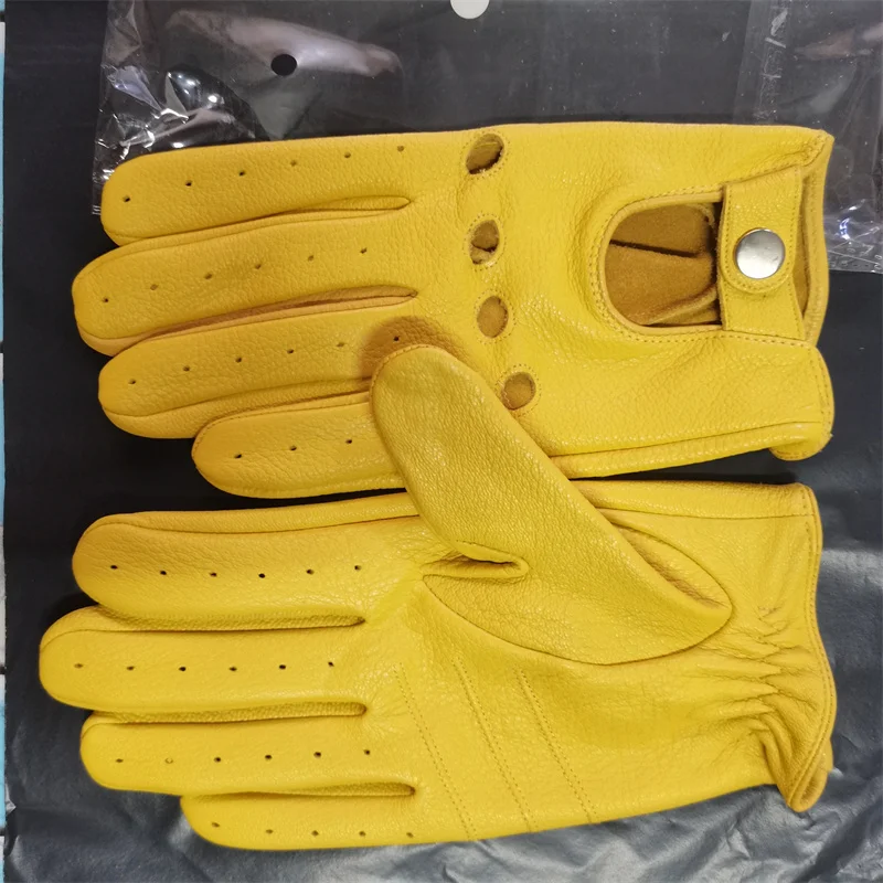 Comfortable Wearing Genuine Le - Driving Gloves Leather 评论和价格