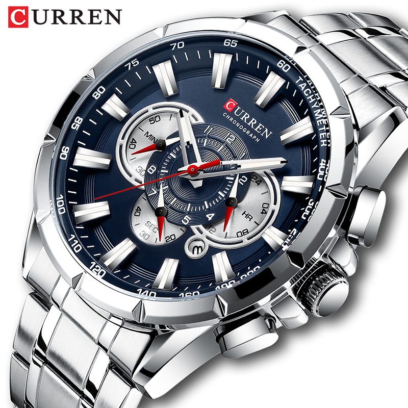 CURREN Wrist Watch Men Waterpr - Men'S Fashion Magazine 评论和价格