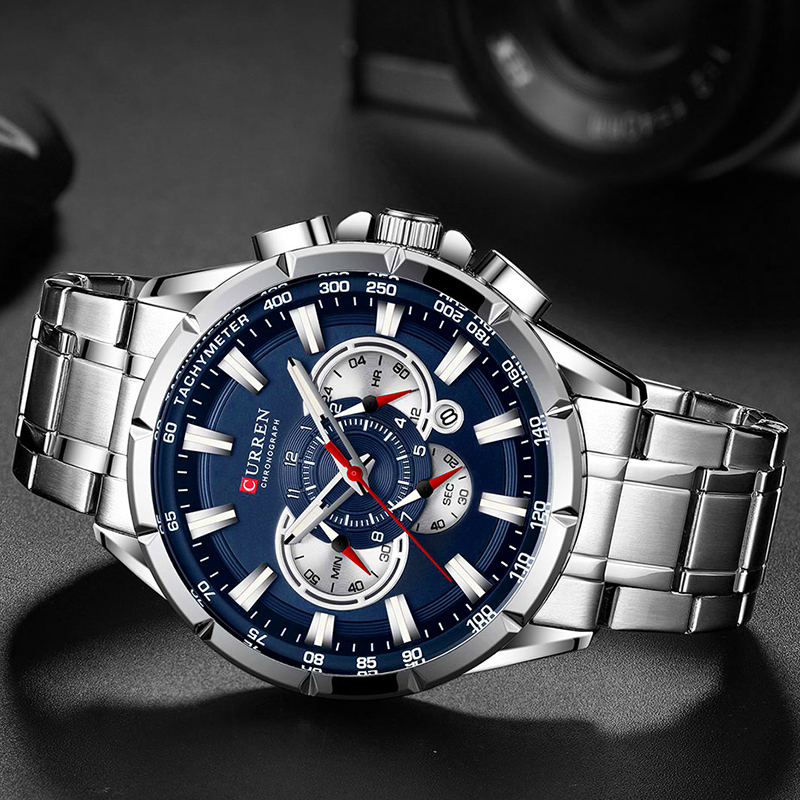 CURREN Wrist Watch Men Waterpr - Men'S Fashion Magazine 评论和价格