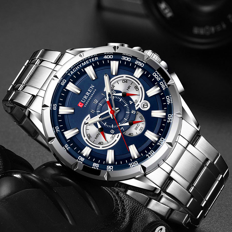 CURREN Wrist Watch Men Waterpr - Men'S Fashion Magazine 评论和价格