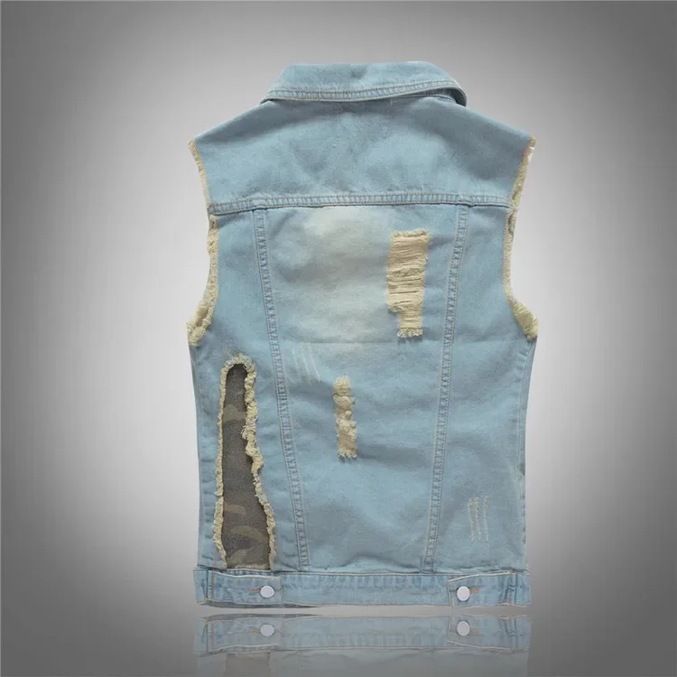 LIBIELIY Spring Autumn New Fas - Men'S Fashion Vest With Jeans 评论和价格