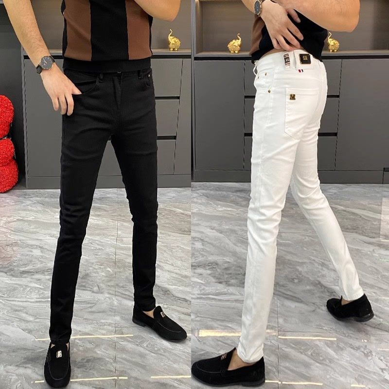 White Jeans Men's European Goo - Men'S Fashion Jeans And Boots 评论和价格