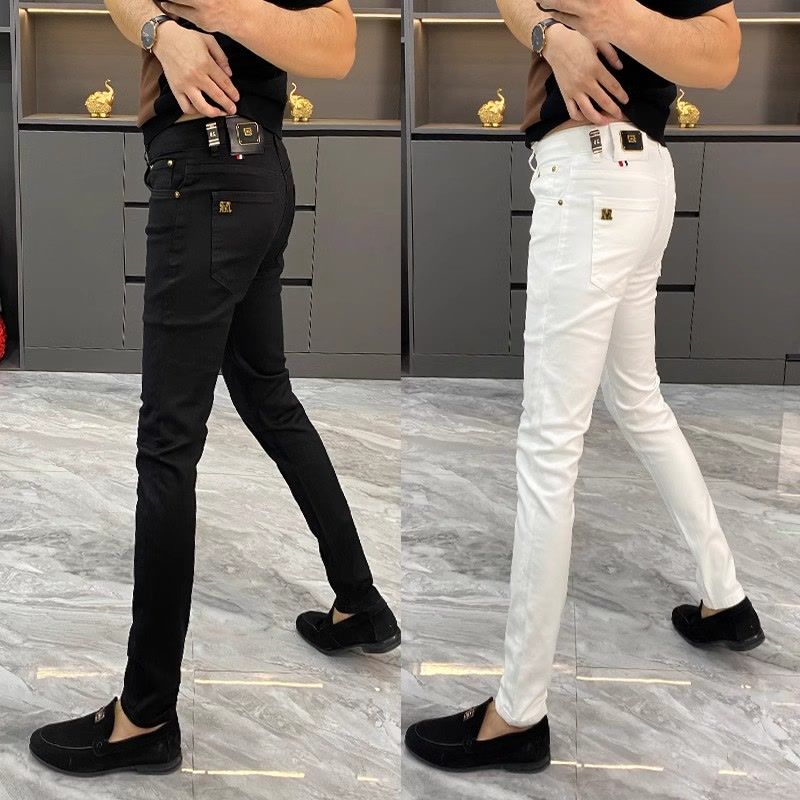 White Jeans Men's European Goo - Men'S Fashion Jeans And Boots 评论和价格