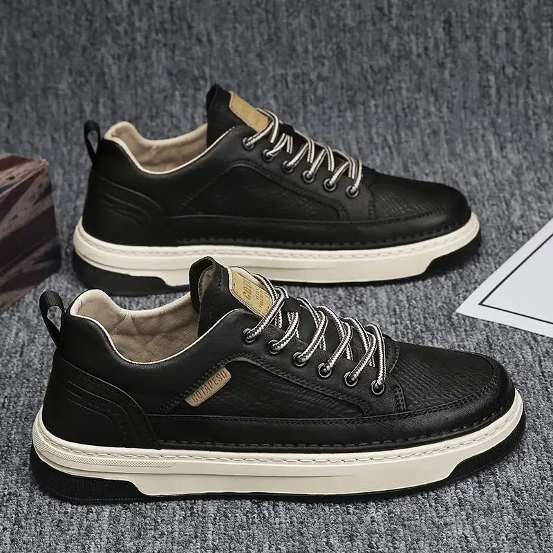 Fashion Casual Leather Shoes f - Mens Fashion Zapatos 评论和价格