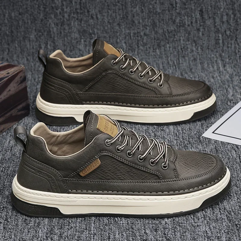 Fashion Casual Leather Shoes f - Mens Fashion Zapatos 评论和价格