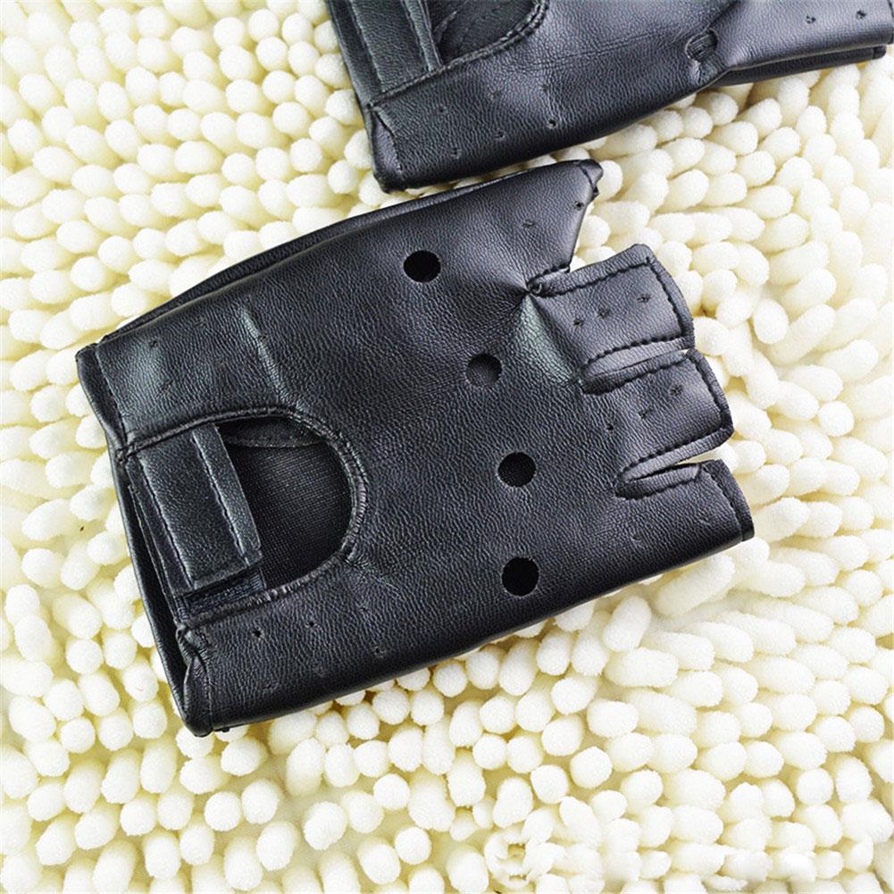 Unisex Half-Finger Gloves Thea - Driving Gloves Leather 评论和价格