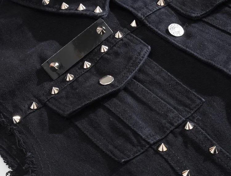 2026 Spring Fashion Men Rivet  - Men'S Fashion Vest With Jeans 评论和价格