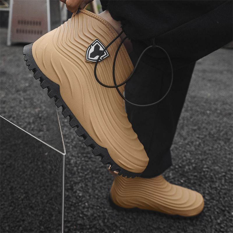 Men's Rain Shoes Fashion Water - Mens Fashion Zapatos 评论和价格