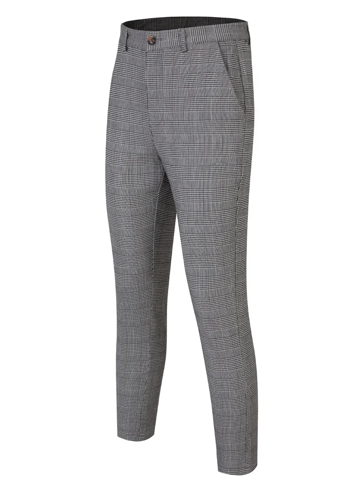 Casual Men's Business Cotton   - Chino Pants Men 评论和价格