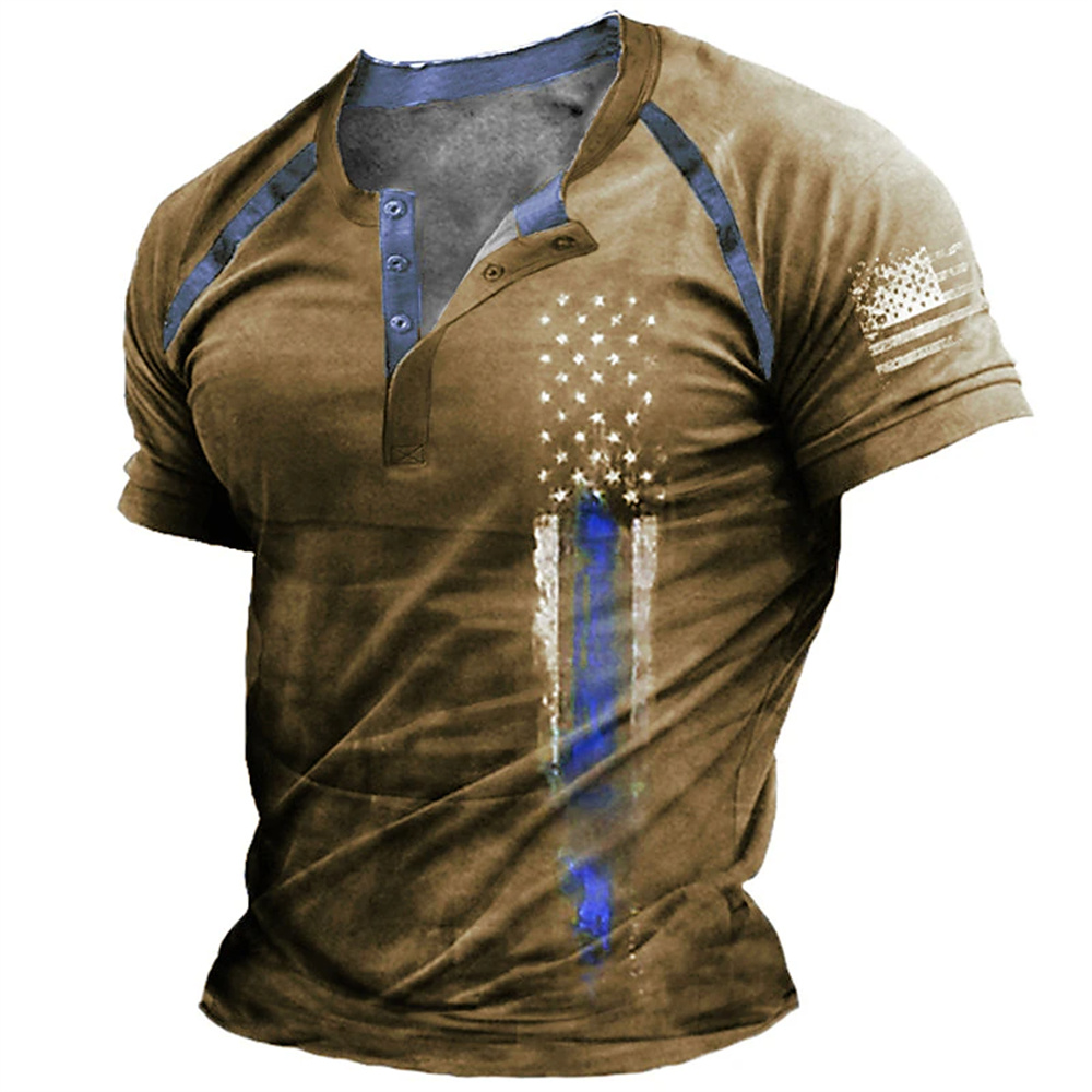 Funny 3D American Flag Print M - Men'S Fashion Course 评论和价格
