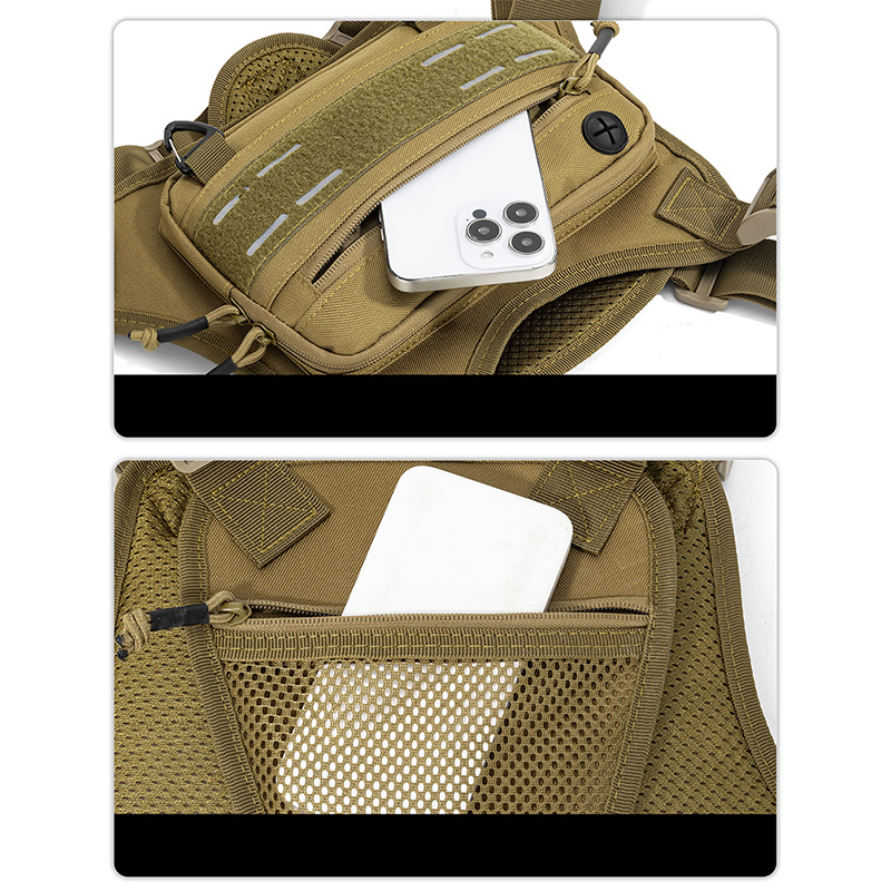 Tactical Front Chest Rig Bag V - Tactical Vest Men 评论和价格