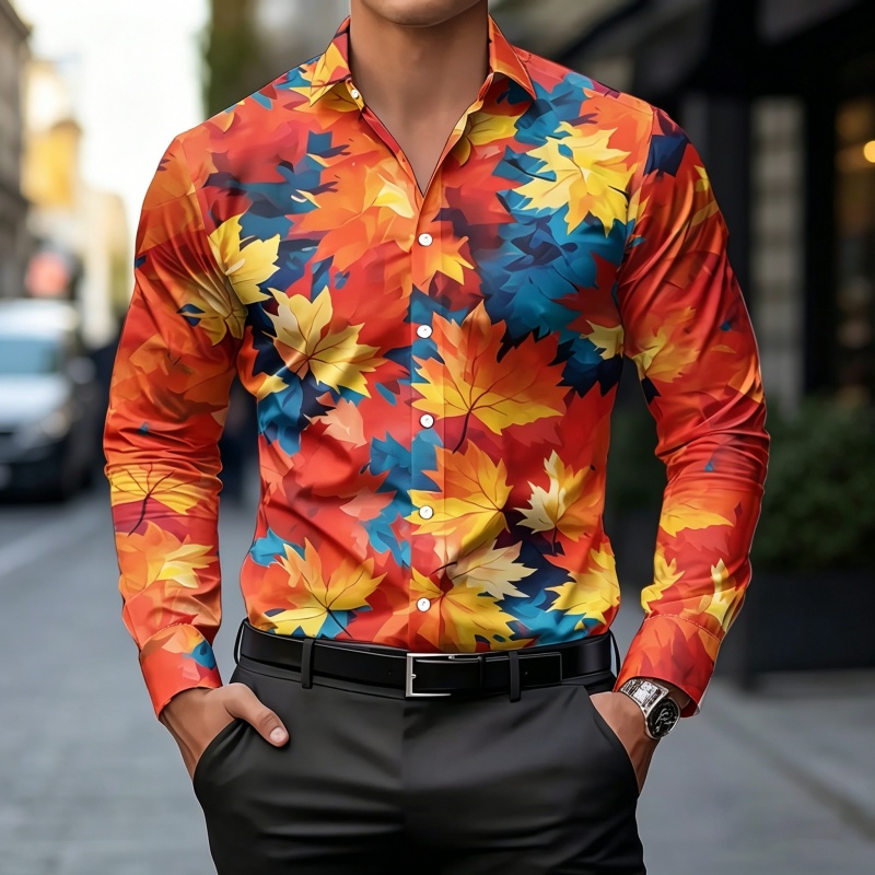 2026 new men's shirt fashion p - Mens Fashion Casual 2026 评论和价格
